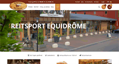 Desktop Screenshot of equidrome.com
